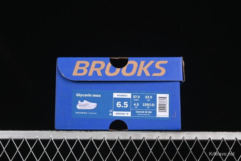 Brooks Glycerin Max Men's Cushioned Marathon Running Shoes - 1204361B166