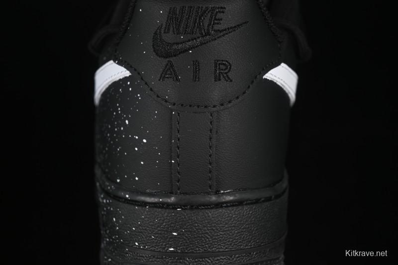 Nike Air Force 1'07 Low White Starry Splatter Casual Sneakers - ZH0316-090