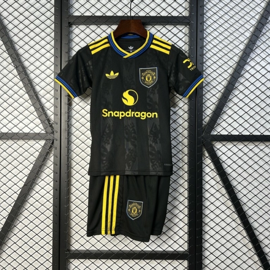 25/26 Kids Manchester United THIRD Size 16-28 Jersey