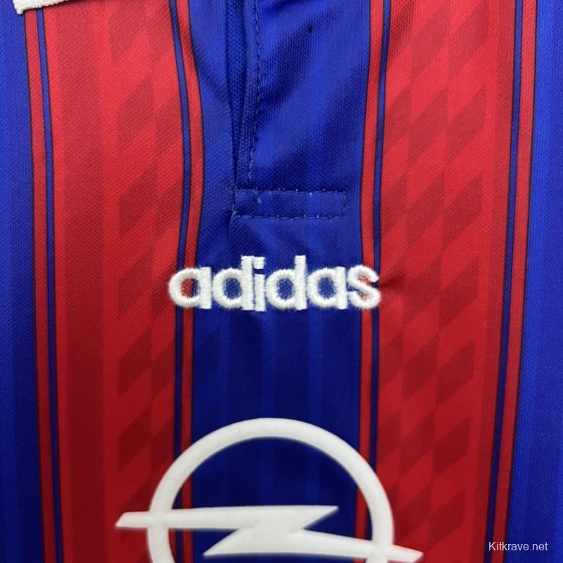 Retro 95/97 Kids Bayern Munich Home Size 16-28 Jersey