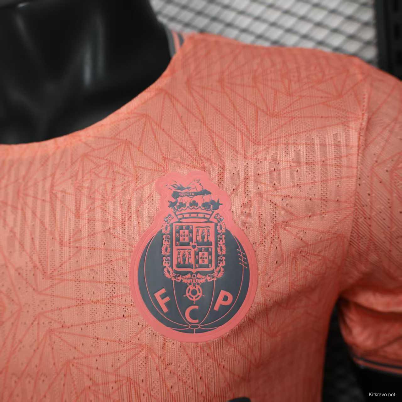Player Version 25/26 Porto Away Pink Jersey