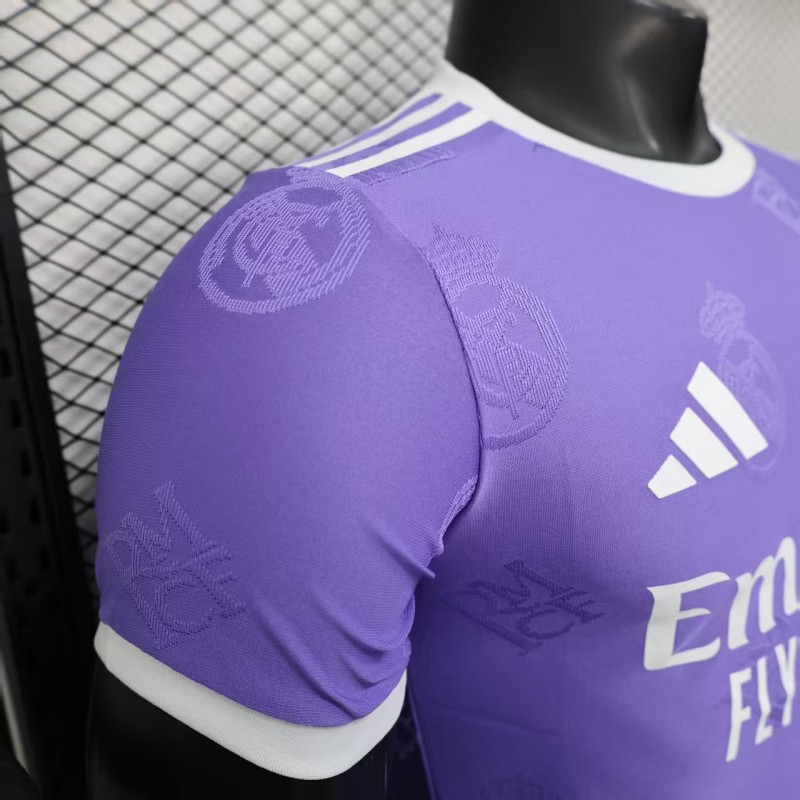 Player Version 25/26 Real Madrid Purple Special Jersey