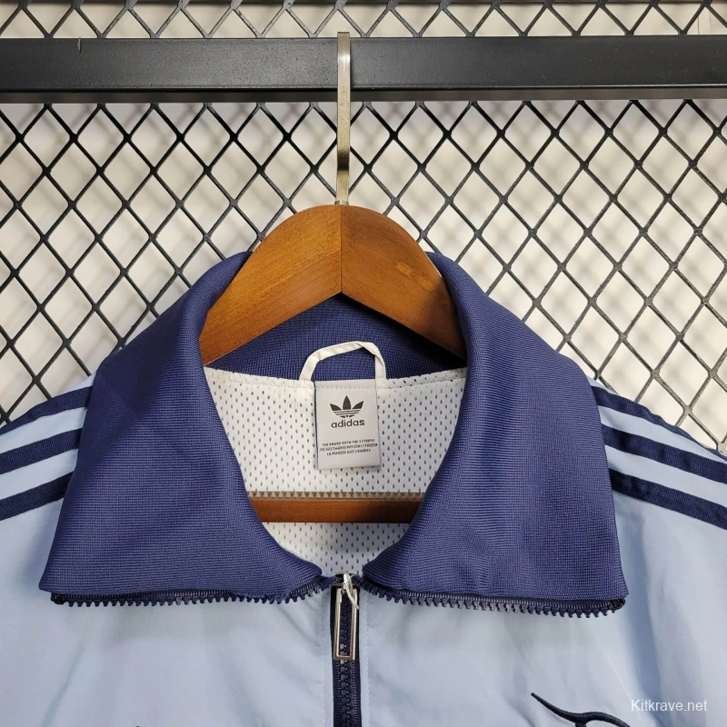 2025 Argentina Jacket Blue Windbreaker
