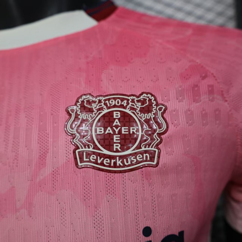 Player Version 25/26 Bayer 04 Leverkusen Away Jersey