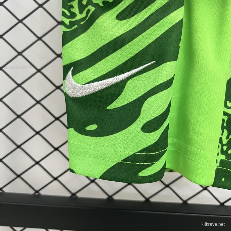 25/26 Kids Sporting Lisbon Goalkeeper Green Jersey