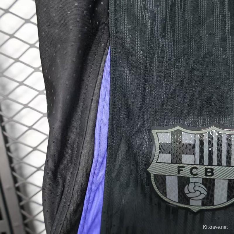 Player Version 25/26 Barcelona Black Shorts