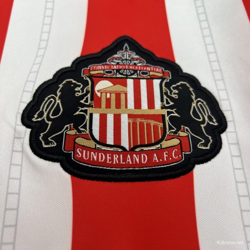 25/26 Sunderland Home Jersey
