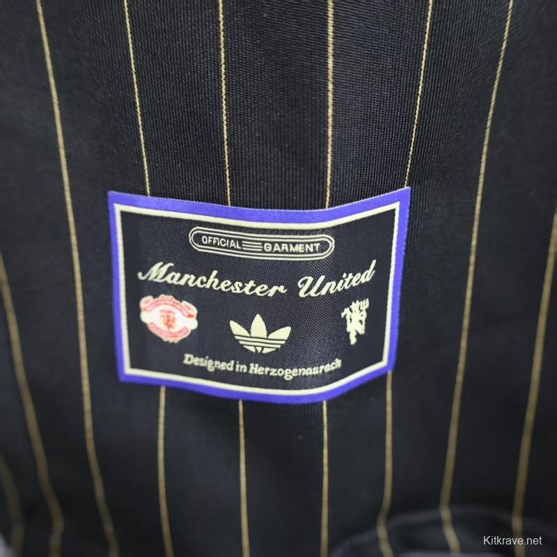 Player Version 25/26 Manchester United Black Casual Jersey