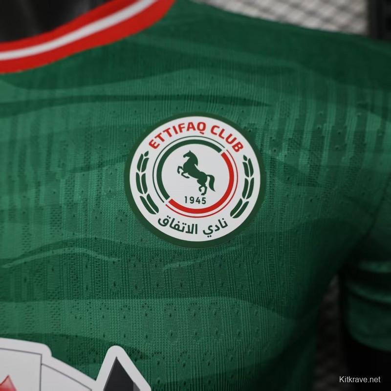 Player Version 25/26 Al-Ettifaq FC Green Jersey