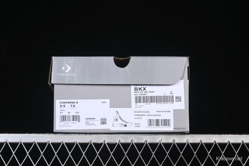 Rick Owens Drkshdw Converse Chuck 70 High Top Platform Casual Canvas Shoes - A06754C