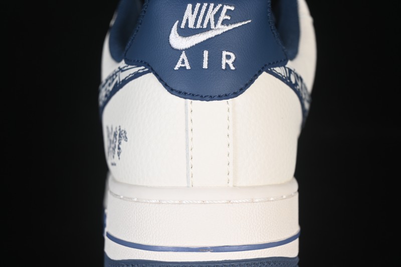 Nike Air Force 1 '07 Low Dior Collaboration Milan Embroidery Low-Top Casual Sneakers - XD2588-608