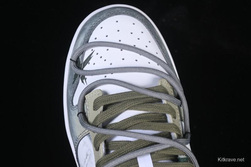 Nike SB Dunk Low Anniversary Custom Low-Top Casual Skate Shoes - DV0833-111