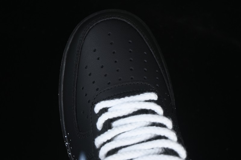 Nike Air Force 1'07 Low Two-Dimensional Theme Black Space Casual Sneakers - ZH0316-101