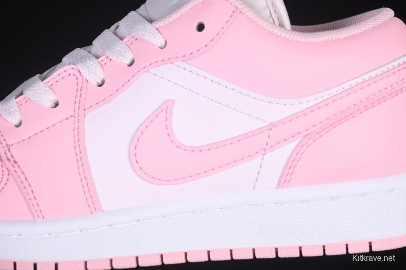 Nike Air Jordan 1 Low AJ1 Pearl Pink Low-top Casual Sneakers - 553560-614