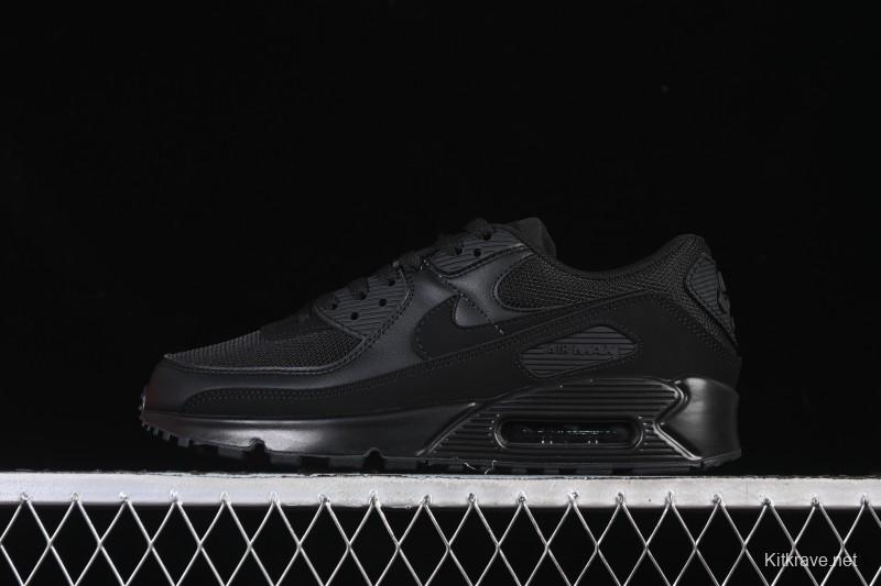 Nike Air Max 90 Retro Running Shoes with Air Cushion - CN8490-003