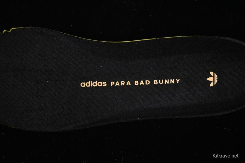 Adidas Bad Bunny x Adidas Gazelle Indoor Retro Casual Slip-Resistant Wear-Resistant Low-Top Sneakers - JS5050