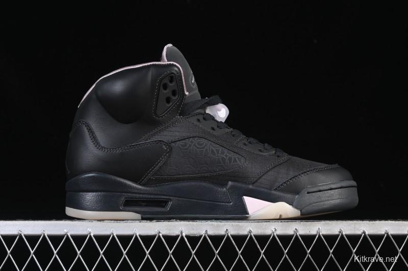 Air Jordan 5 Retro Paris Saint-Germain Off Noir Basketball Shoes - HQ3004-001
