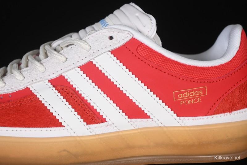 Adidas Gazelle Indoor Bad Bunny Collaboration Retro Low-Top Skate Shoes - JS5054