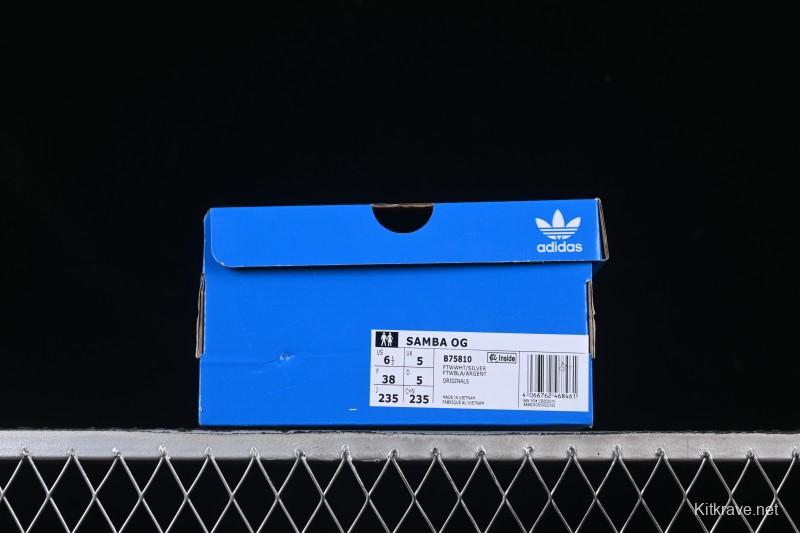 Adidas Samba OG Classic Casual Sneakers - B75810