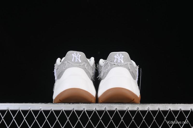Adidas NY MLB Bigball Chunky Vintage Cursive Height-Increasing Platform Sneakers - 3ASHVT25N50GRL