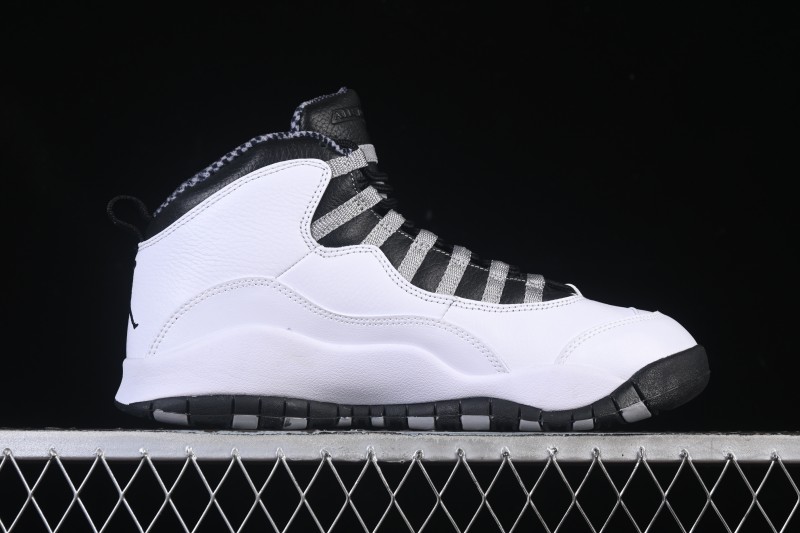 Nike Air Jordan 10 Retro Light Steel Grey Basketball Shoes - HJ6779-104