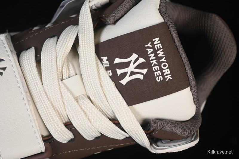 New York Yankees Chunky Liner Magic Strap Lightweight Platform Casual Sneakers - 3ASXW015N50BRS