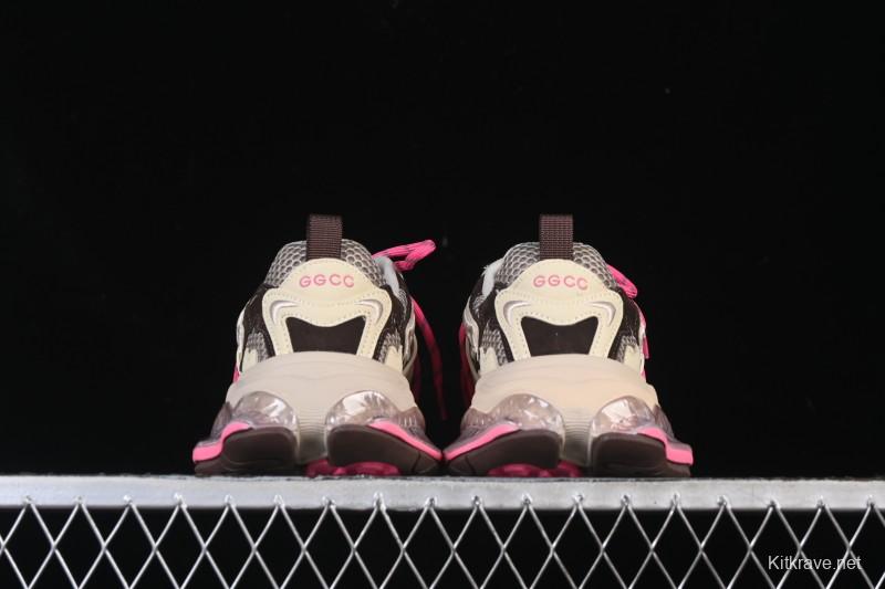 Adidas GG-CC Star Same Style Lace-up Hollow Crystal Sole Chunky Sneakers - G25X3232B