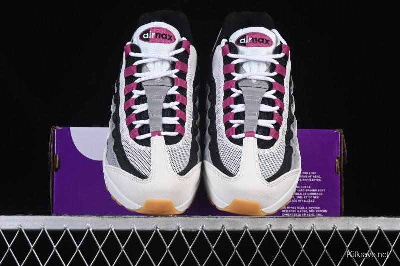 Nike Air Max 95 Retro Cushioned Running Shoes with Air-Sole Unit - HF7545-100