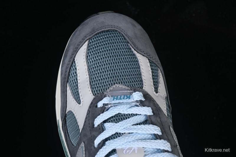 New Balance Kith x New Balance Made In USA M991 Classic Versatile Dad Shoes Casual Athletic Running Shoes - U991KH2