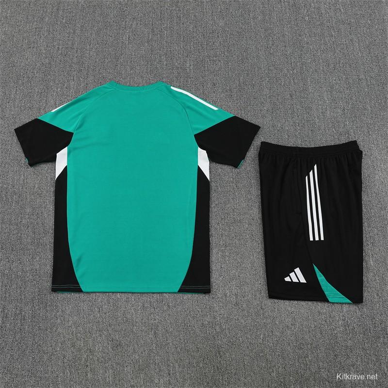 25/26 Liverpool Green Short Sleeve with XS Short Sleeve Jersey+Shorts