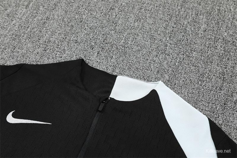 Player Version 25/26 Chelsea Black T90 Half Zipper Jacket+Long Pants