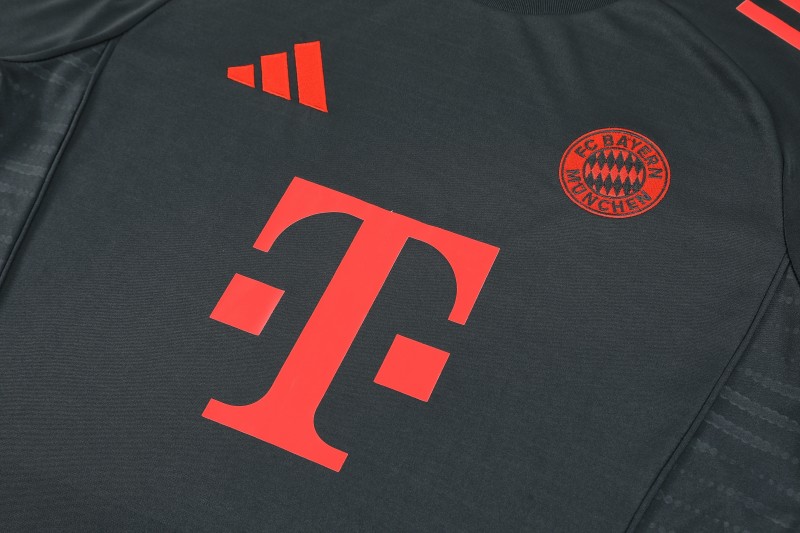 25/26 Bayern Munich Black Short Sleeve Jersey+Shorts