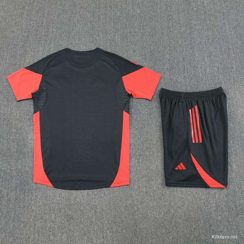 25/26 Bayern Munich Black Short Sleeve Jersey+Shorts