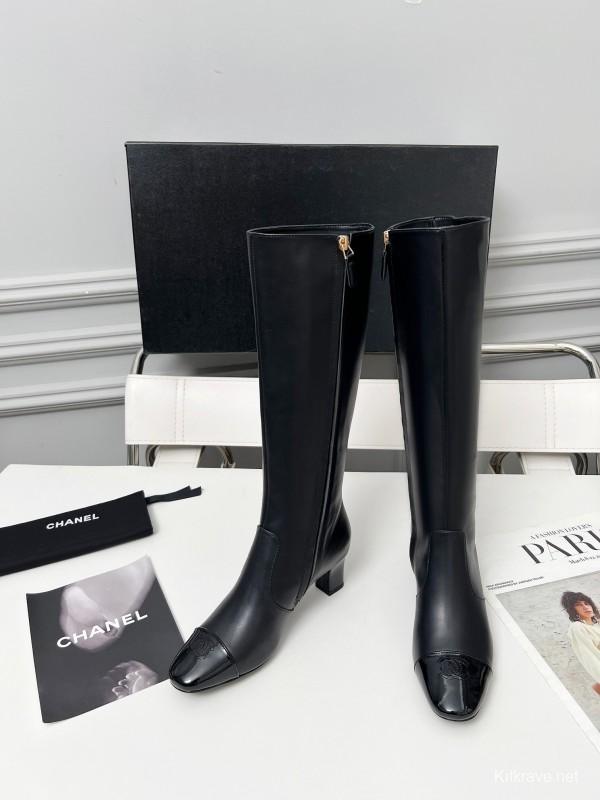 Chanel 2025/SS Double C High-Heel Fashion Boots - LY00370/LY00400
