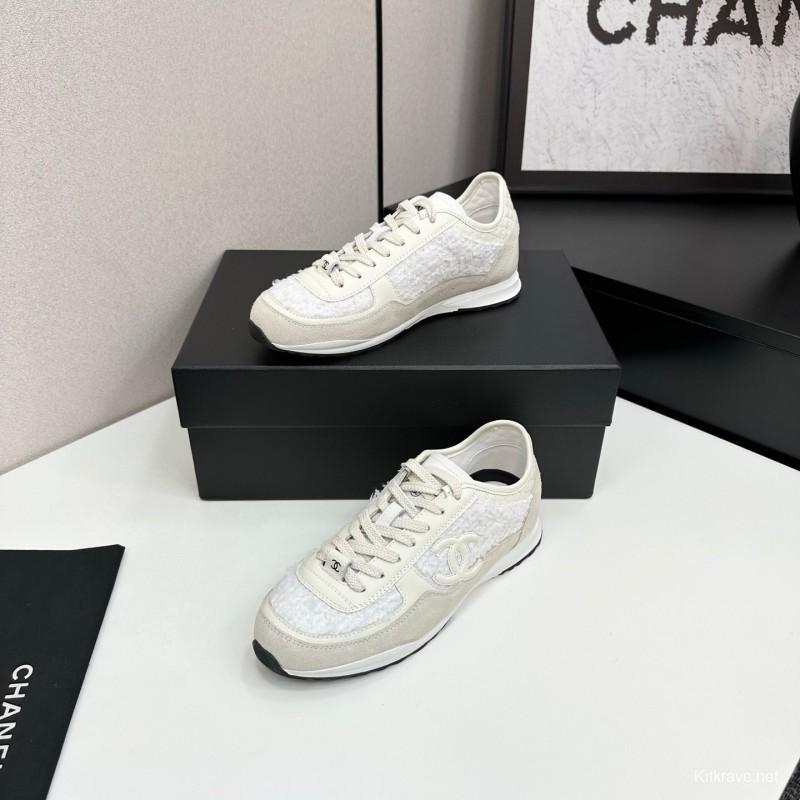 Chanel 2025 SS Panda Casual Sneakers - LY00
