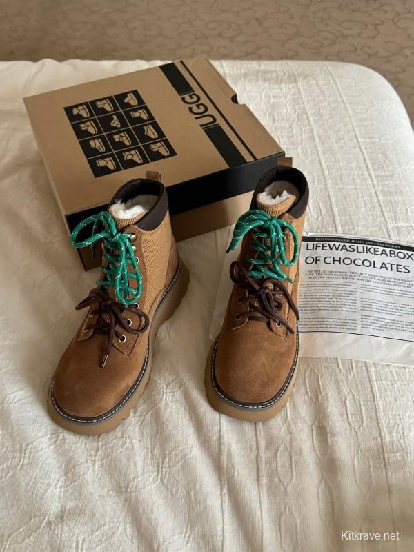 Agoge Autumn Winter New British Style Ankle Boots Martin Boots - KFY00