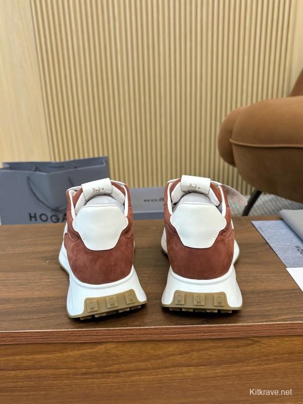 Hogan H-STRIPES Series Couple Thick Sole Dad Shoes Sneakers - AS00350