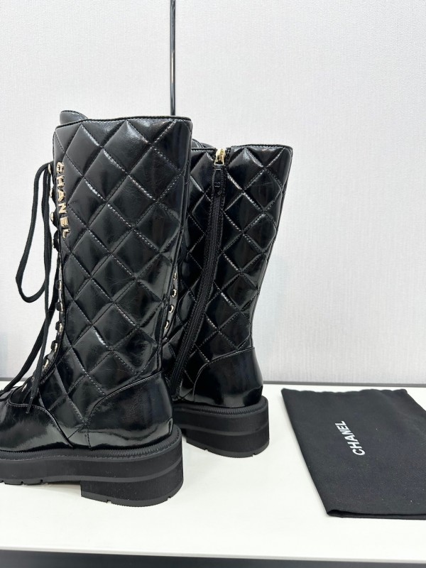 Chanel Classic Rubber Sole Boots - LY00380/LY00390