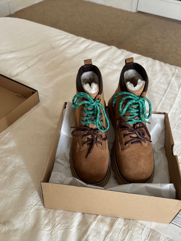 Agoge Autumn Winter New British Style Ankle Boots Martin Boots - KFY00