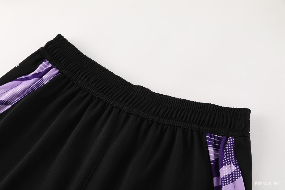2025 Germany Purple Short Sleeve+Soccer Shorts