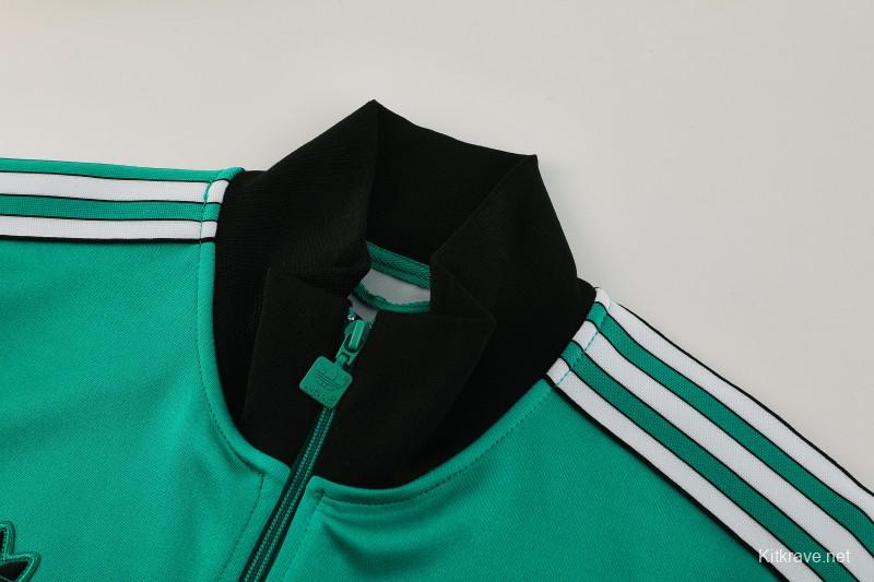 25/26 Liverpool Green Full Zipper Jacket +Long Pants