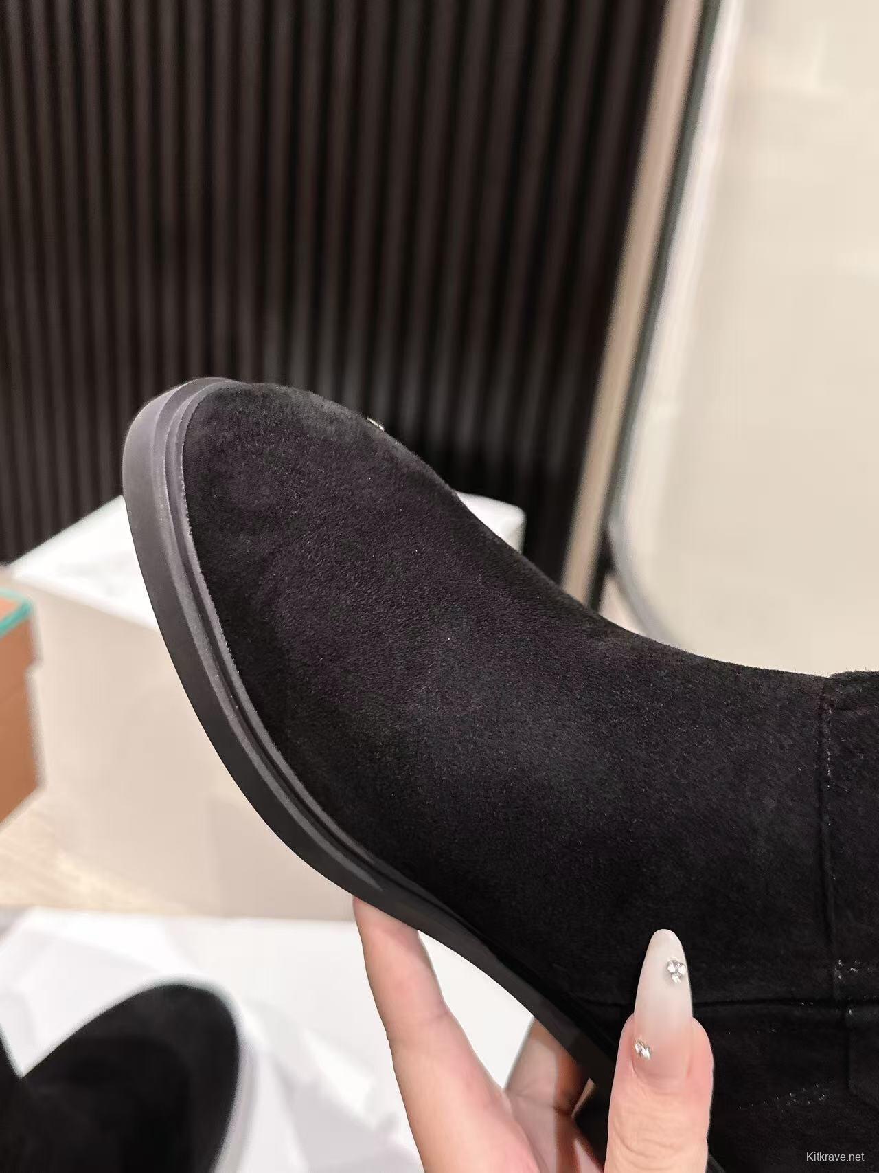 Loro Piana Fall/Winter 2025 Old Money Style Ankle Boots - LY00370/LY00410