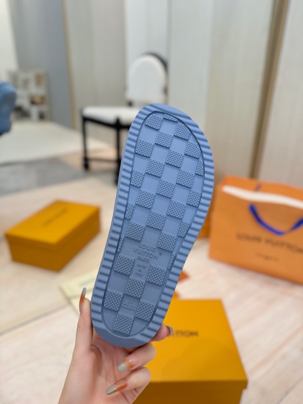 Louis Vuitton Monogram Sandals Spring Summer 2025 Collection Couple Lazy Style - KFY00291
