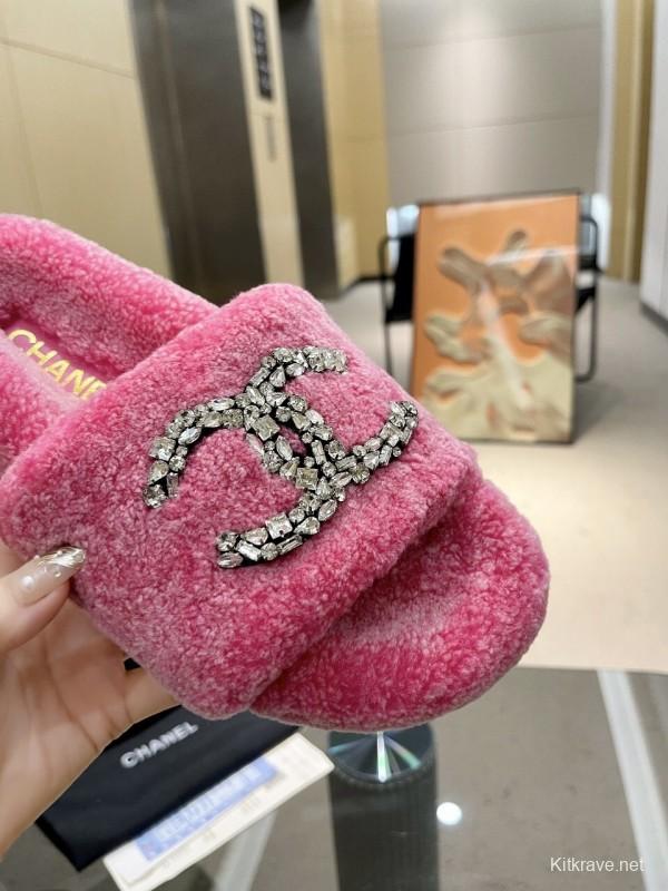 Chanel 2025/SS New Wool Slippers Soft Wool - LY00280