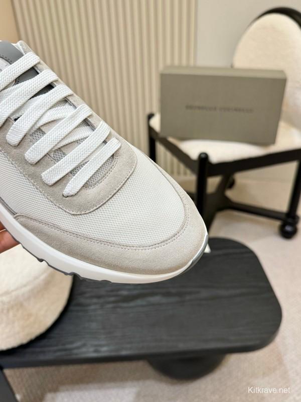 Brunello Cucinelli Casual Sneakers New Material Design - KFY00320