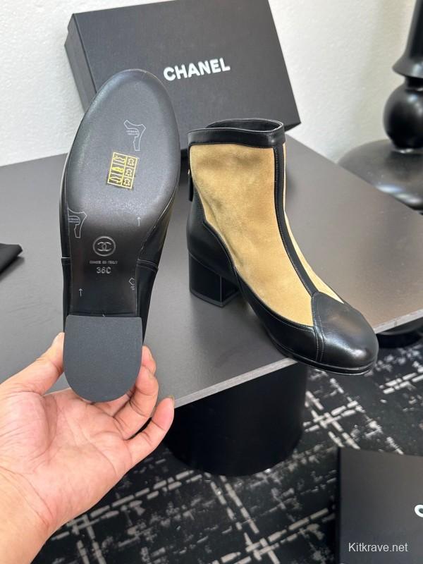 Chanel 2025/SS Short Boots Essential Autumn Winter Item - LY00390