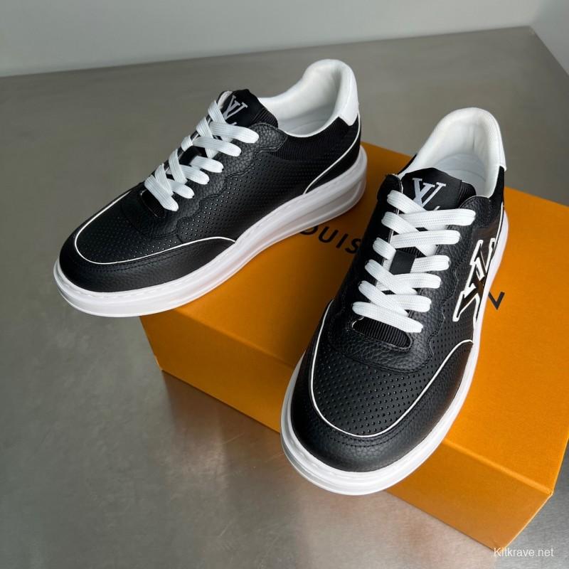 Lv Beverly Hills Low-Top Fashion Sneakers Men's Shoes - YC