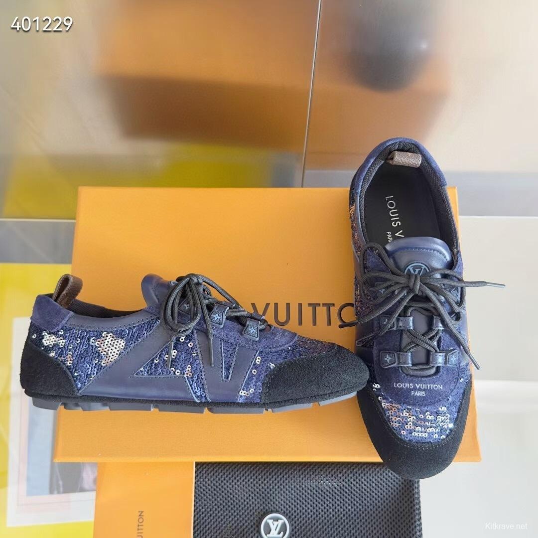 Louis Vuitton SNEAKERINA Ballet Sneakers with Chip - AS00350