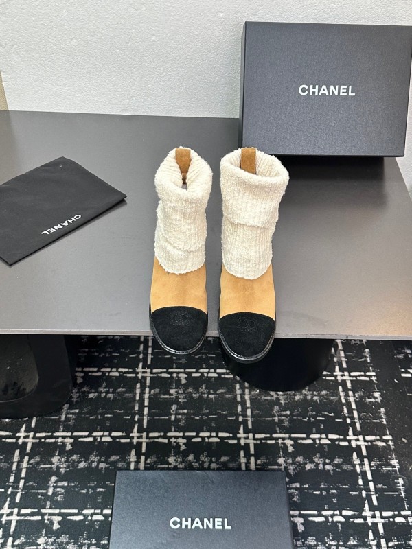 Chanel 2025 SS Short Boots Essential Fall Winter Item - LY00260