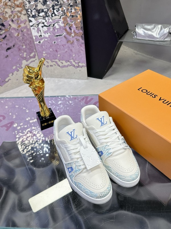 Louis Vuitton LV Trainer Maxi Sneakers Snake Print Series - AS00430